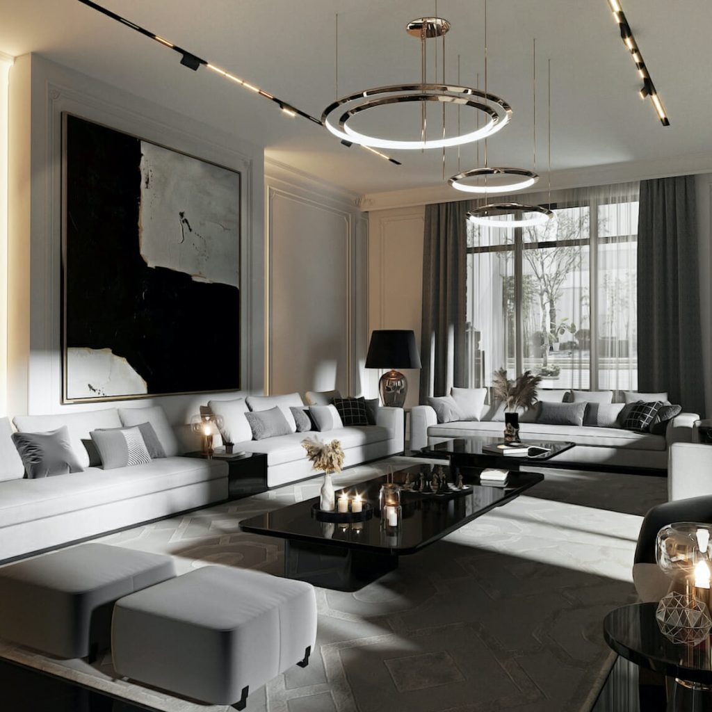 Contemporary House Interior Lighting Design 1024x1024 