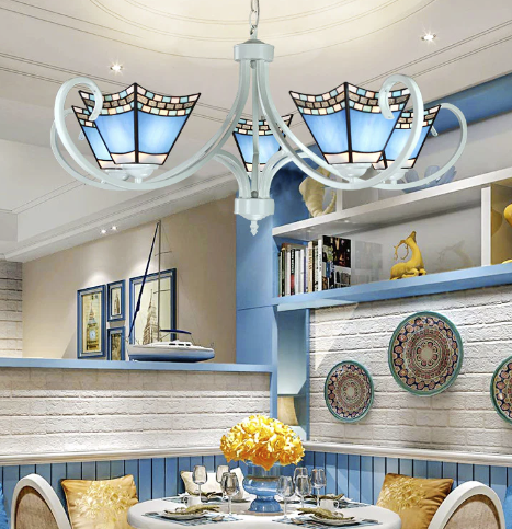 Blue is the New Black: Elevate Your Dining Space with a Stunning Blue Dining Room Light Fixture