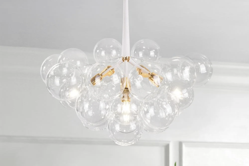 Captivating Glass Ball Chandelier: A Timeless Lighting Statement