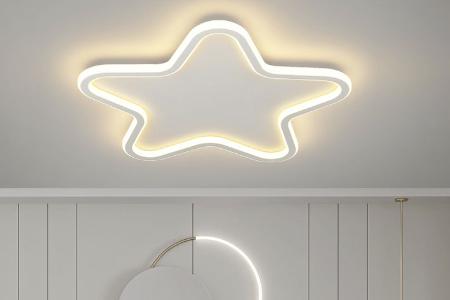 Enhance Your Space with a Star-shaped Ceiling Light